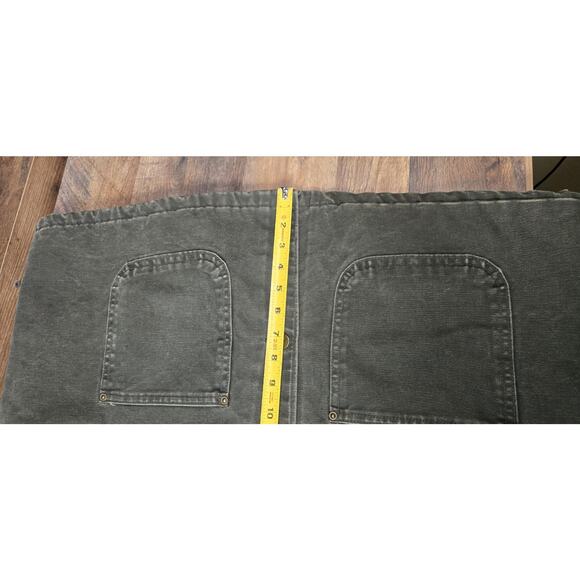 Vintage Carhartt C58 MOS Blanket-Lined Duck Chore Jacket Size XL Green - Picture 14 of 16